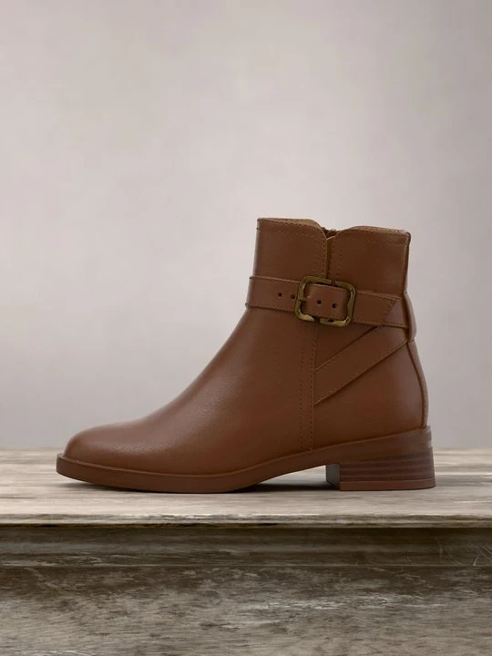 Zdjęcie produktu Botki Anna Field Wide Fit By Zalando koniakowy