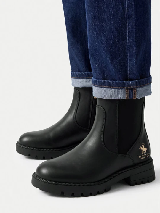Zdjęcie produktu Botki Beverly Hills Polo Club CEO-CS6135-03 Czarny