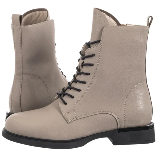 Zdjęcie produktu Botki Beżowe DBT7222 / 25 BE (FO200-a) Filippo