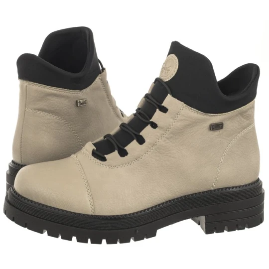 Zdjęcie produktu Botki Beżowe Y3163-60 Beige (RI39-b) Rieker