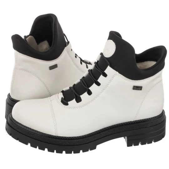 Zdjęcie produktu Botki Białe Y3163-80 White (RI39-a) Rieker