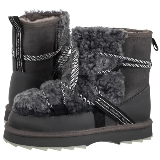 Zdjęcie produktu Botki Blurred Teddy Charcoal W13196 (EM541-b) EMU Australia