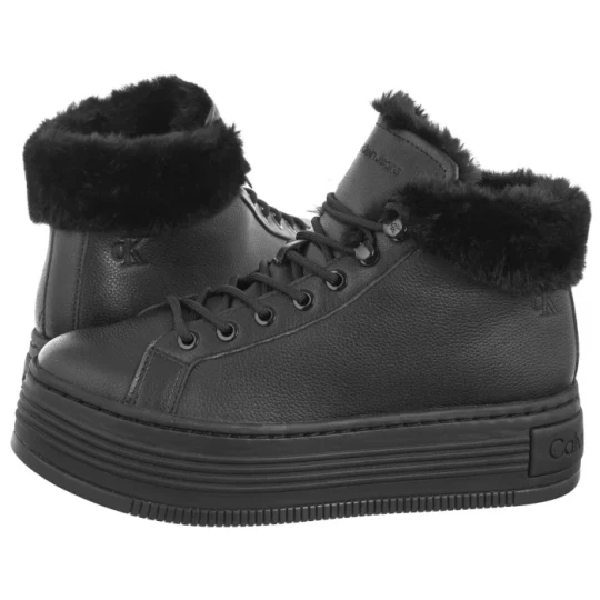 Zdjęcie produktu Botki Bold Platf Low Laceup Mg Lth Triple Black YW0YW01590 0GJ (CK593-a) Calvin Klein