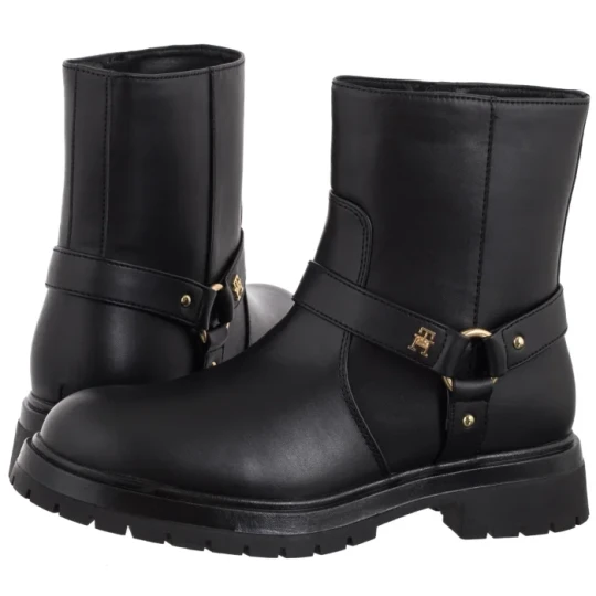 Zdjęcie produktu Botki Bootie Black T3A5-34021-1355999 (TH1389-a) Tommy Hilfiger