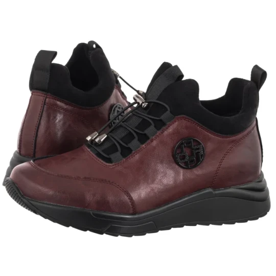 Zdjęcie produktu Botki Bordowe DBT7168 / 26 BG (FO278-a) Filippo