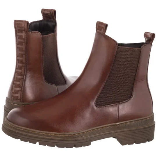 Zdjęcie produktu Botki Brązowe 1-25436-41 356 Muscat Leather (TM565-a) Tamaris