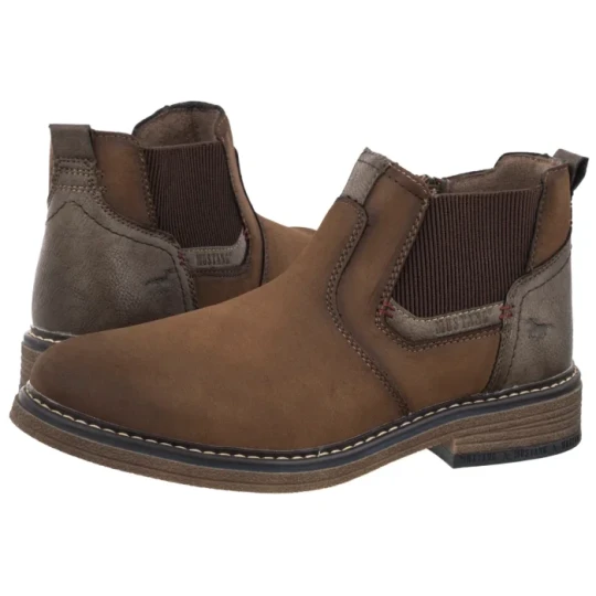 Zdjęcie produktu Botki Brązowe 36M0071001 (MU618-a) Mustang