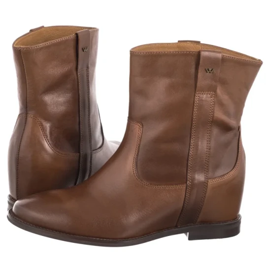 Zdjęcie produktu Botki Brązowe 55262-52 (WO205-a) Wojas