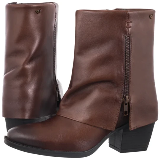 Zdjęcie produktu Botki Brązowe 55352-52 (WO350-a) Wojas