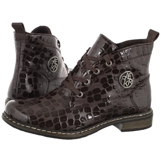 Zdjęcie produktu Botki Brązowe 71205-25 Brown (RI294-b) Rieker