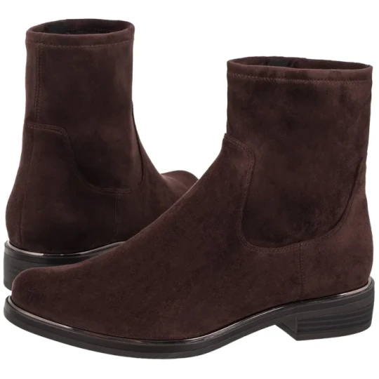 Zdjęcie produktu Botki Brązowe 9-25325-47 302 Dark Brown Stretch (CP467-b) Caprice