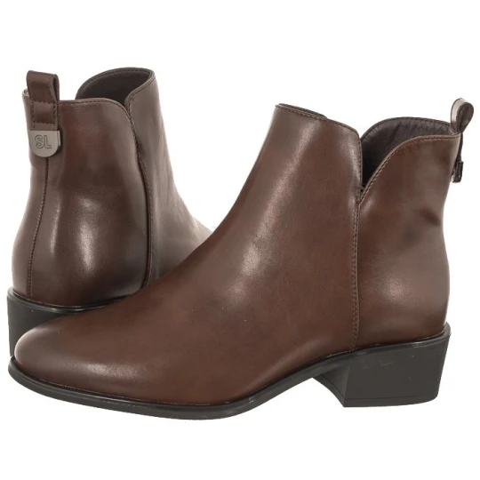 Zdjęcie produktu Botki Brązowe BT 606 (SL492-b) Sergio Leone