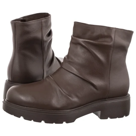 Zdjęcie produktu Botki Brązowe D2603_Z_ _9RM (RY1550-b) Ryłko