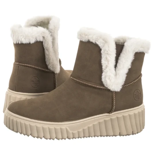 Zdjęcie produktu Botki Brązowe N2560-24 Brown (RI219-a) Rieker
