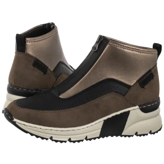 Zdjęcie produktu Botki Brązowe N6352-25 Brown (RI283-a) Rieker