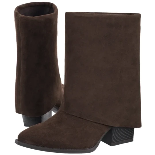 Zdjęcie produktu Botki Brązowe V443-00820-02BRO (VE880-b) Venezia