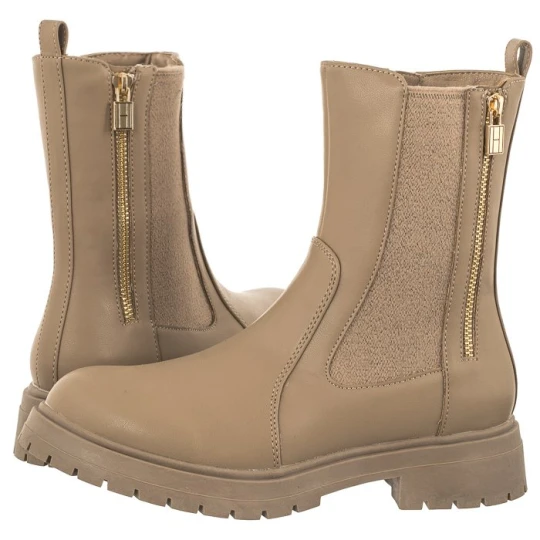 Zdjęcie produktu Botki Chelsea Boot T3A5-33016-1355 518 Taupe (TH848-a) Tommy Hilfiger