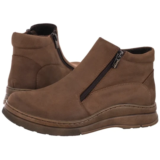 Zdjęcie produktu Botki Ciemnobeżowe 595 05 (HE48-a) Helios