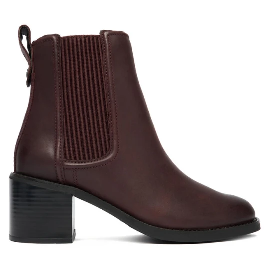 Zdjęcie produktu Botki Clarks Chamberly Top 26182864 Bordowy