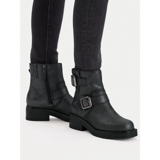 Zdjęcie produktu Botki Clarks Rebelle Buckle 26178889 Srebrny