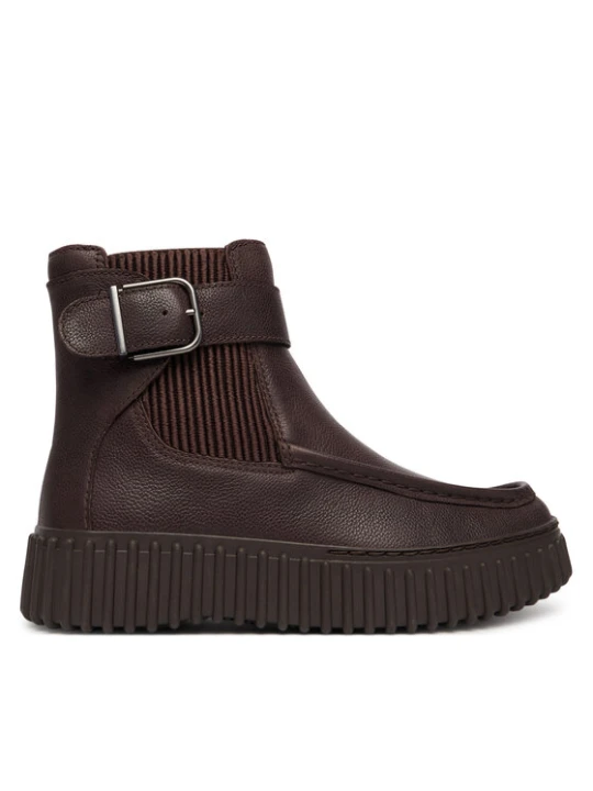 Zdjęcie produktu Botki Clarks Torhill Buckle 26327987 Brązowy