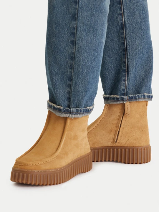 Zdjęcie produktu Botki Clarks Torhill Cozy 26182911 Brązowy
