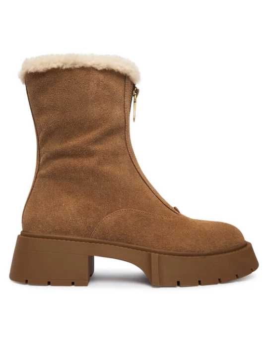 Zdjęcie produktu Botki Coach Leah Platform CCH85 Brązowy
