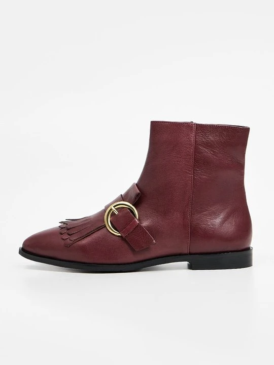 Zdjęcie produktu Botki Copenhagen Shoes bordowy