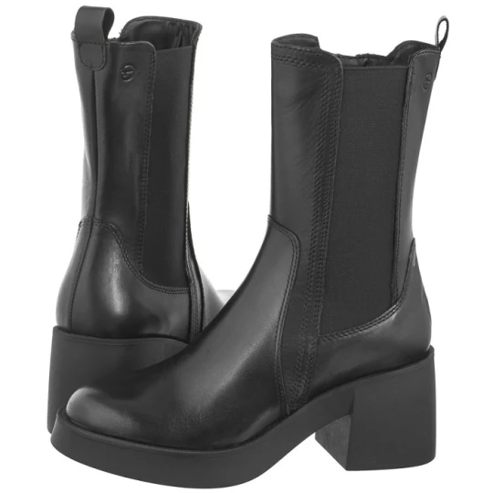Zdjęcie produktu Botki Czarne 1-25451-43 001 Black (TM503-a) Tamaris