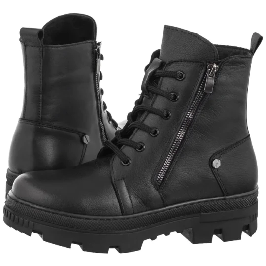 Zdjęcie produktu Botki Czarne 1002 Black (VC5-a) Vacarro