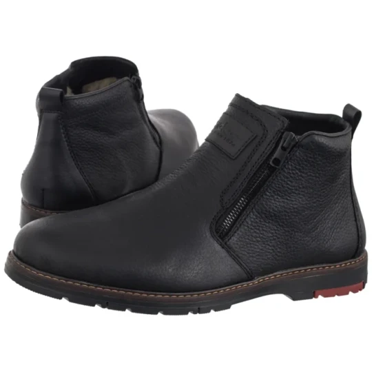 Zdjęcie produktu Botki Czarne 10553-00 Black (RI339-a) Rieker