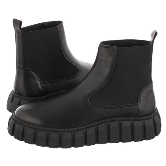 Zdjęcie produktu Botki Czarne 12310 Crust 6703 Preto (FP50-a) Filipe