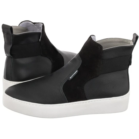 Zdjęcie produktu Botki Czarne 331517 Preto (BO66-a) Bottero