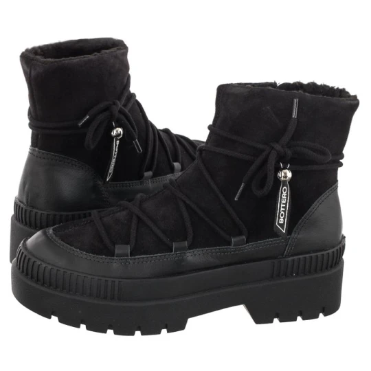 Zdjęcie produktu Botki Czarne 335904 Preto (BO68-a) Bottero