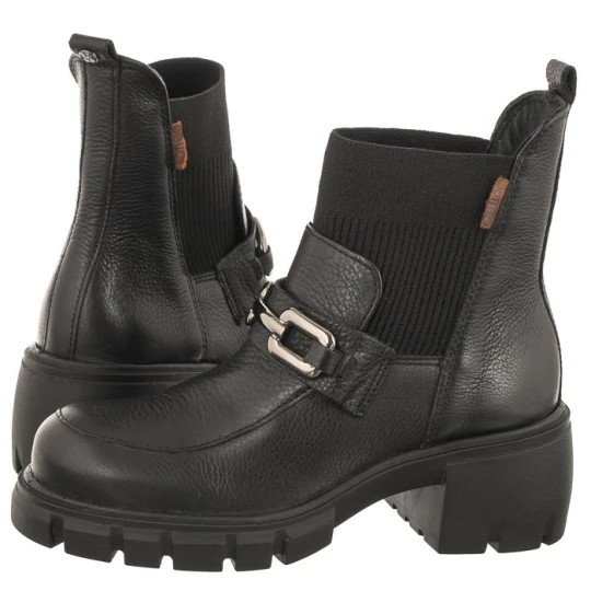 Zdjęcie produktu Botki Czarne 347202 Preto/Onix (BO80-a) Bottero