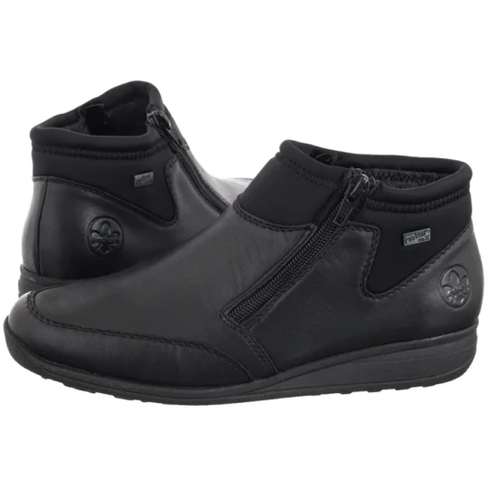Zdjęcie produktu Botki Czarne 47270-00 Black (RI321-a) Rieker