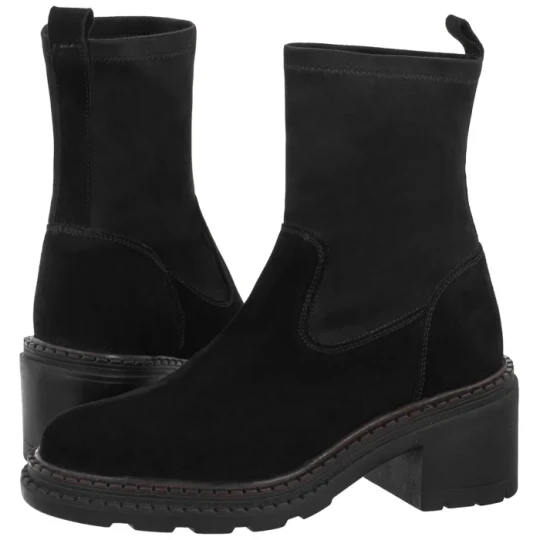 Zdjęcie produktu Botki Czarne 55360-81 (WO348-b) Wojas