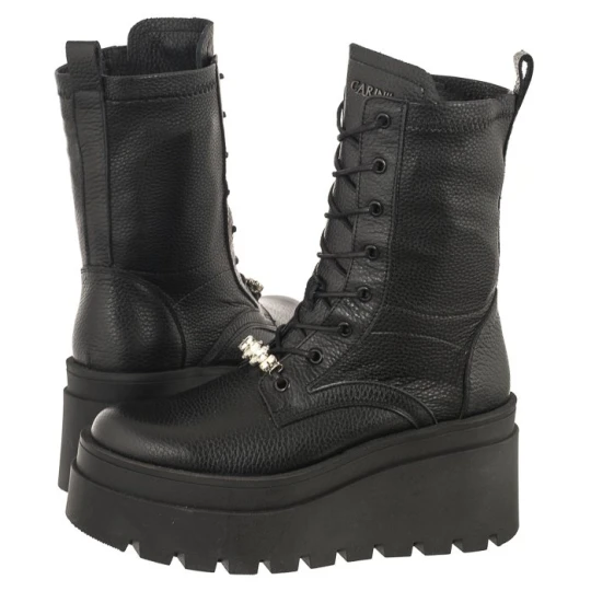 Zdjęcie produktu Botki Czarne B9137-J23-000-000-E67 (CI731-a) Carinii