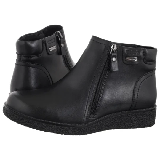 Zdjęcie produktu Botki Czarne BT 25348-S (SL584-a) Sergio Leone