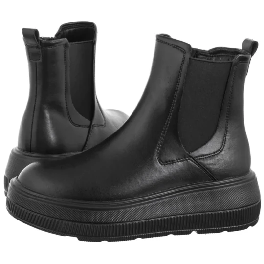 Zdjęcie produktu Botki Czarne DBT6375 / 24 BK (FO126-a) Filippo