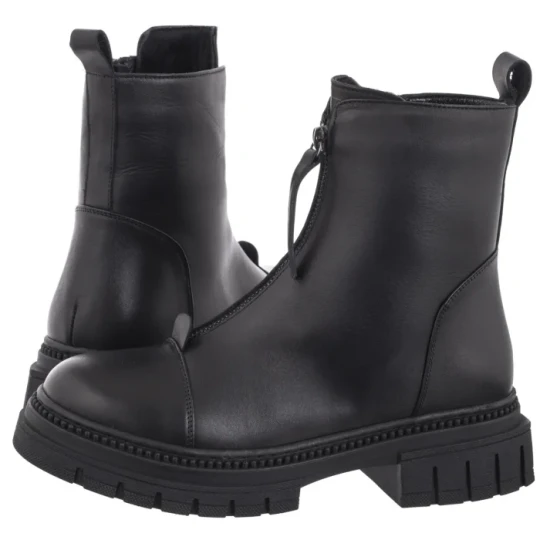 Zdjęcie produktu Botki Czarne H016LEBLOBB045 (VE813-a) Venezia