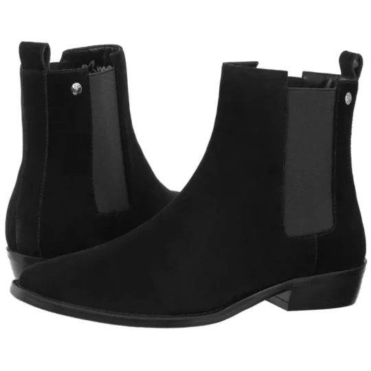 Zdjęcie produktu Botki Czarne K7758-01 / 00-7 (MA1600-b) Maciejka