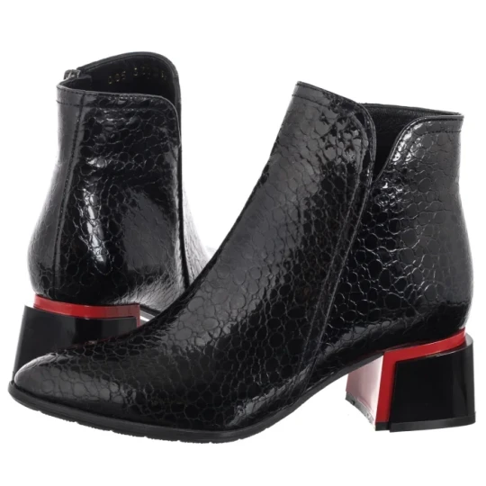 Zdjęcie produktu Botki Czarne L002CRBLOBB034 (VE811-a) Venezia