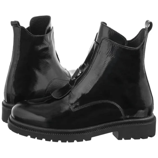 Zdjęcie produktu Botki Czarne L025PABLOB034 (VE798-a) Venezia