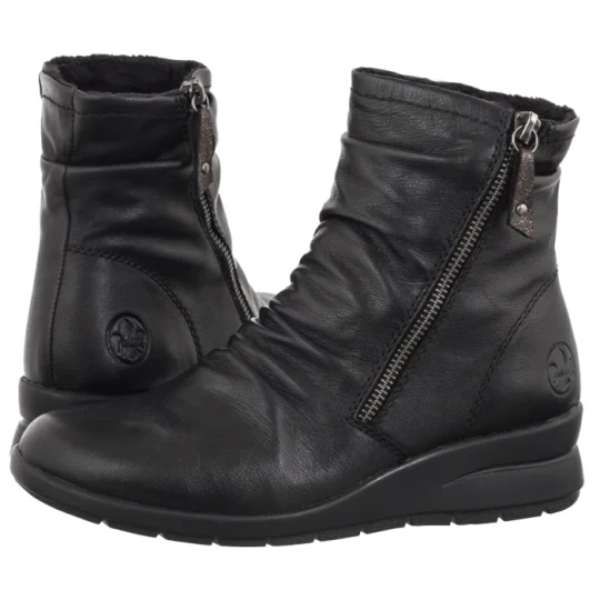 Zdjęcie produktu Botki Czarne L4864-00 Black (RI441-a) Rieker