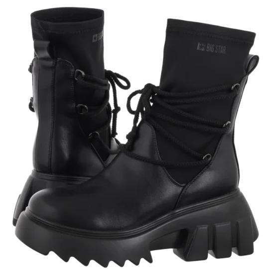 Zdjęcie produktu Botki Czarne MM274590 (BI605-a) Big Star