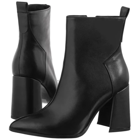 Zdjęcie produktu Botki Czarne V439-00779-01BLA (VE891-a) Venezia