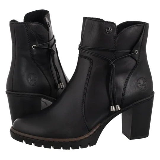 Zdjęcie produktu Botki Czarne Y2567-00 Black (RI291-a) Rieker