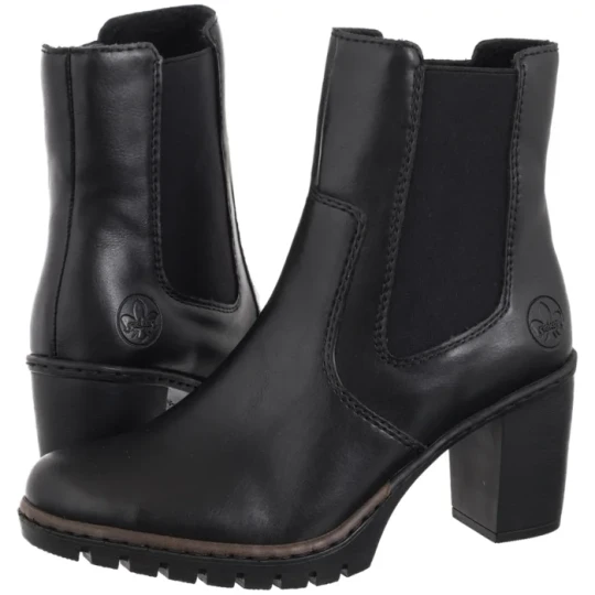 Zdjęcie produktu Botki Czarne Y2580-00 Black (RI309-a) Rieker