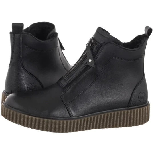 Zdjęcie produktu Botki Czarne Y4354-00 Black (RI317-a) Rieker